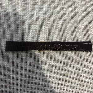 Bulova Brown Leather 17mm watch band